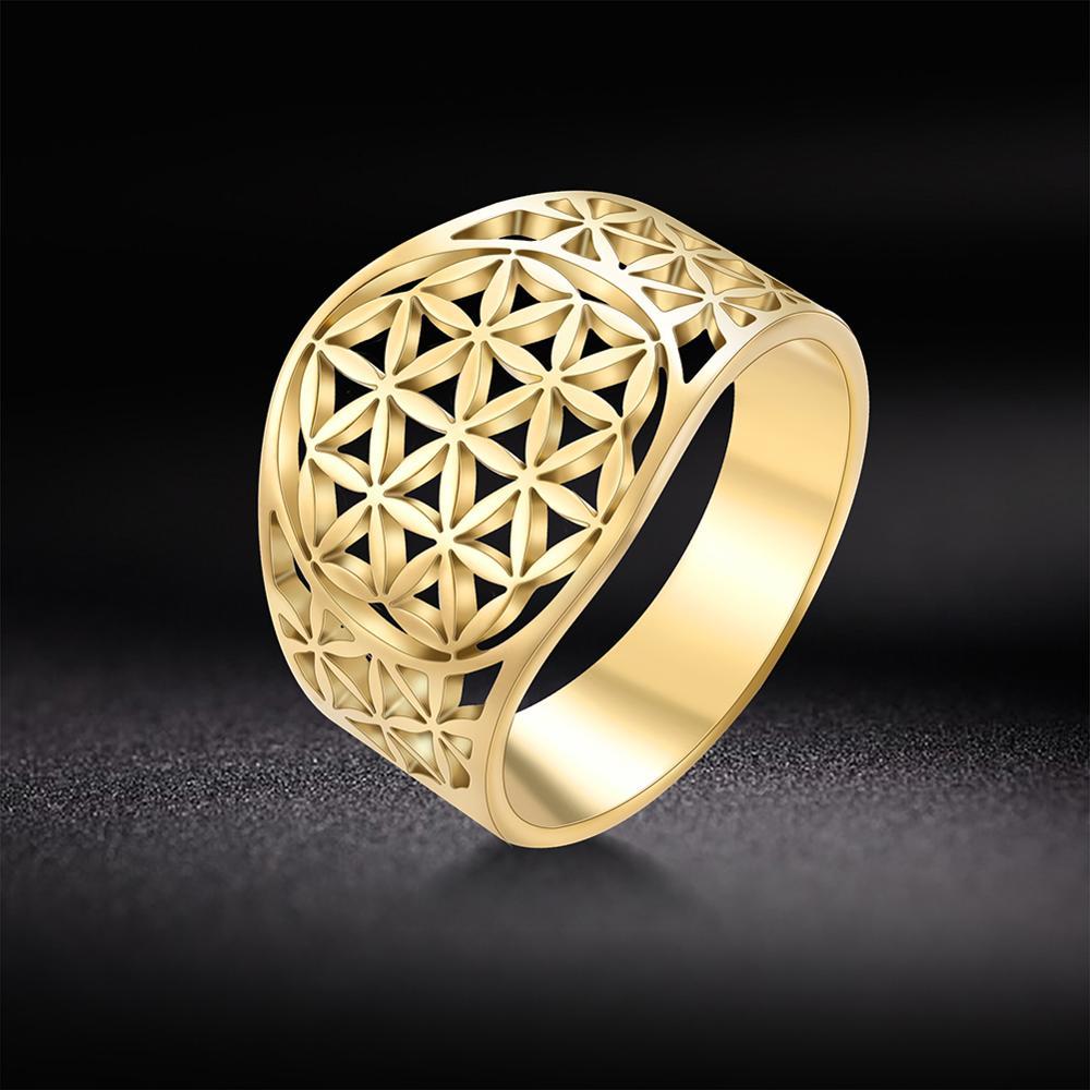 Flower of Life Ring