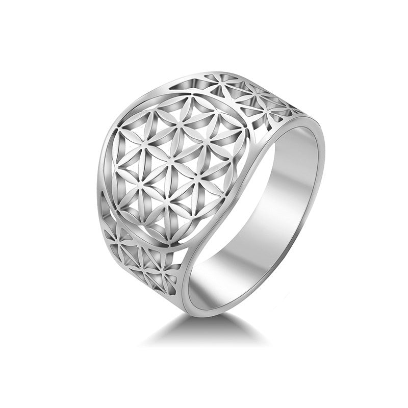 Flower of Life Ring