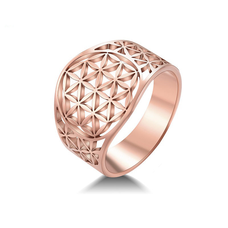 Flower of Life Ring