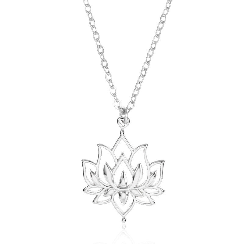 Lotus Flower Necklace + Ring